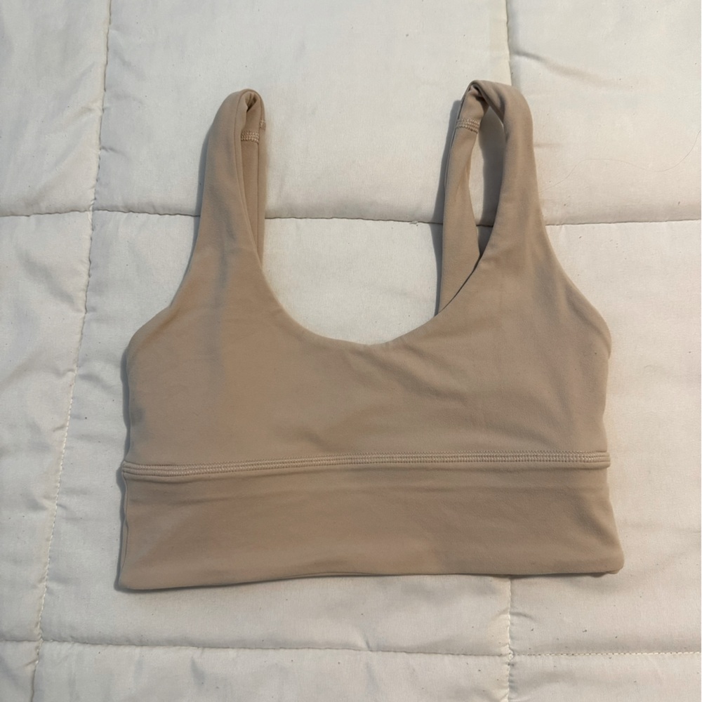 Lululemon Align Reversible Bra , A/B Cup contour both sides light nude beige - Picture 4 of 7